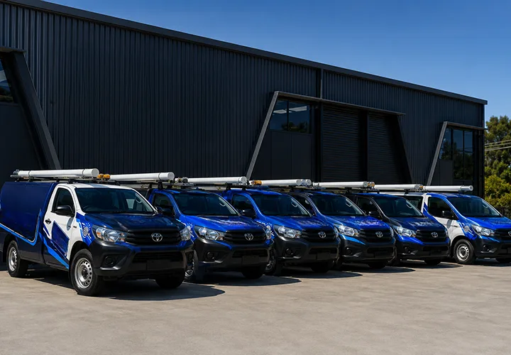 The van fleet that covers Liverpool